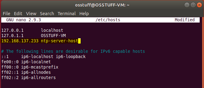 setting-up-ntp-server-ip-in-host-file